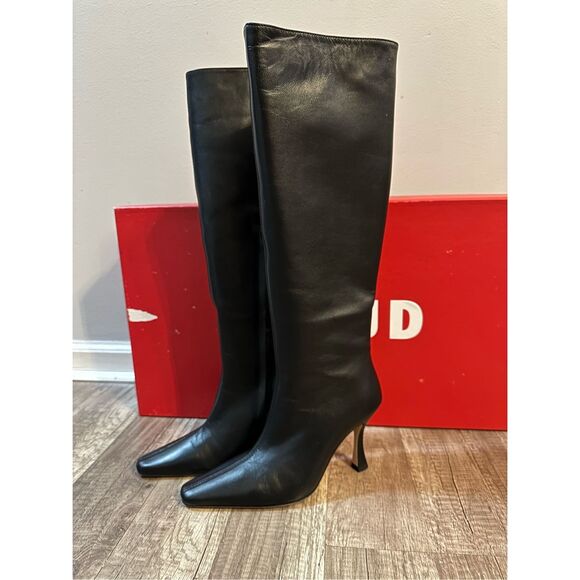 STAUD Black Heeled Boots - Picture 8 of 13
